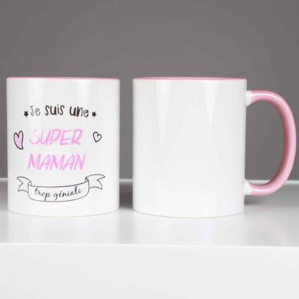 TASSE PERSONNALISÉE SUPER MAMAN
