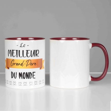 TASSE PERSONNALISÉE MEILLEUR GRAND-PÈRE